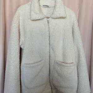White Teddy Jacket